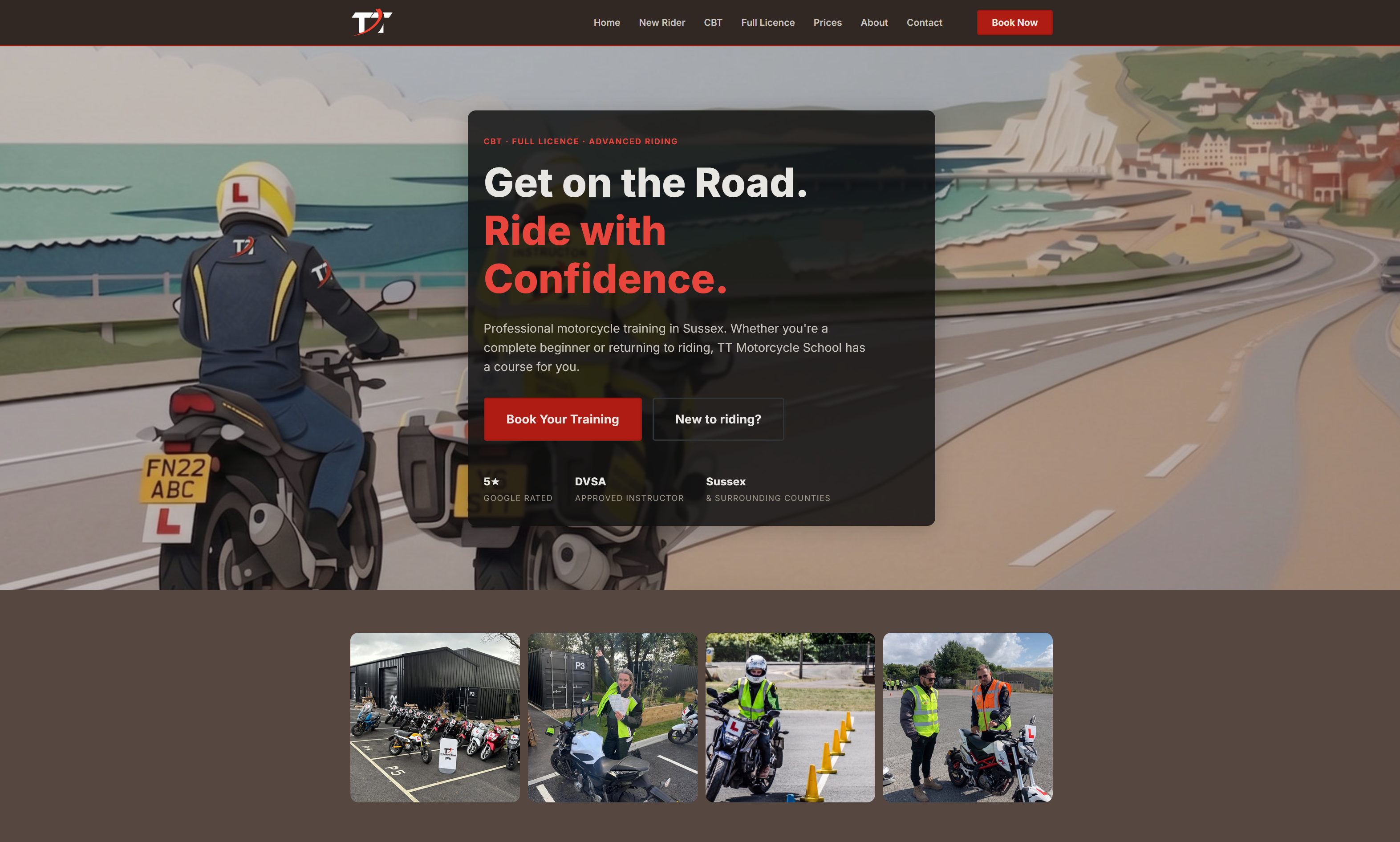 TT Motorcycle School project preview